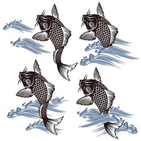 japanese carp stock vector image by ©daicokuebisu 27660521