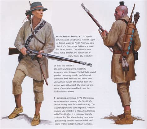American Revolution 1775 1781 American Indians Weapons And Warfare