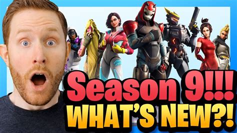 Whats New In Fortnite Season 9 Trailer And Patch Notes Reaction