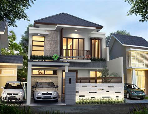 Rumah Minimalis Lantai Model Bali Rumah Minimalis