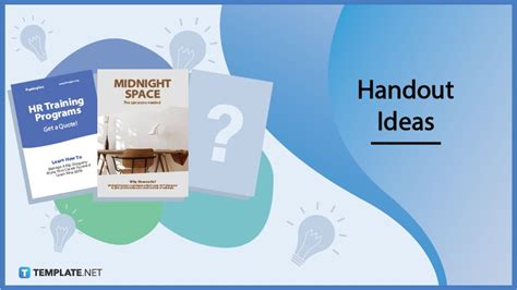 Handout Ideas Examples 2023