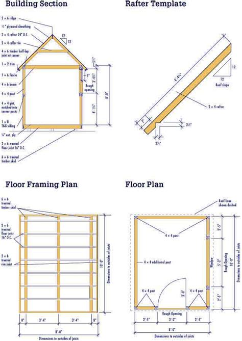 Free 8 X 10 Shed Plans Suggestions To Assist You Build A Man Cave