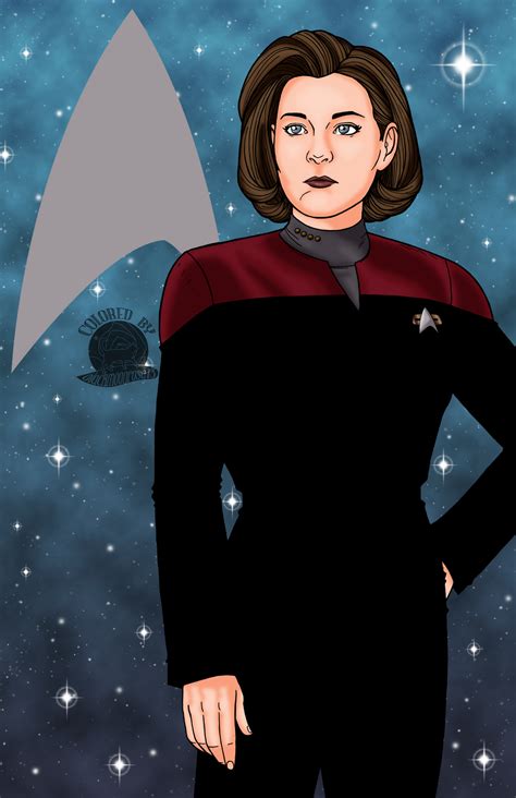 Captain Kathryn Janeway By Blackmoonrose13 On Deviantart