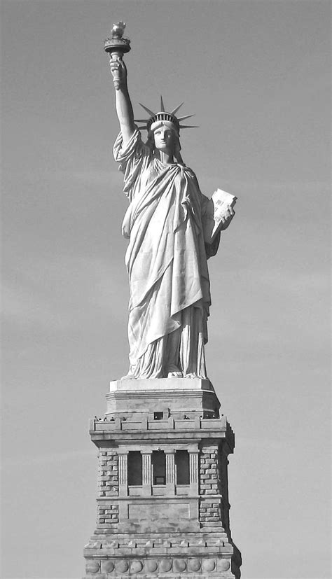 The statue of liberty was given to the united states by france, as a symbol of the two countries' friendship. Pin on Places