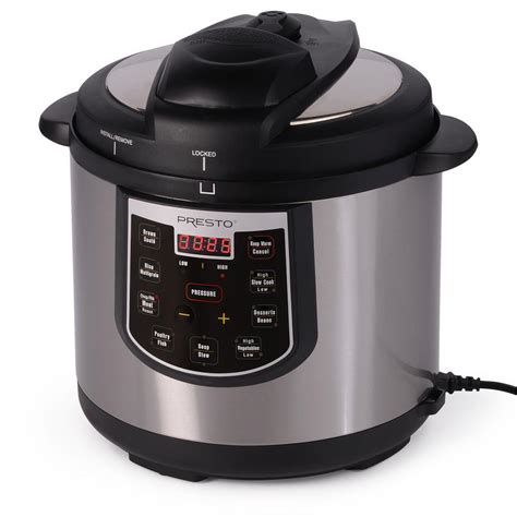 pressure presto cooker qt electric cookers stainless