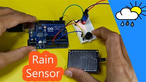 How To Use Rain Sensor With Arduino Youtube