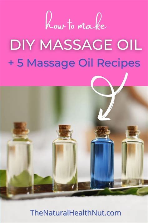 Diy Massage Oil