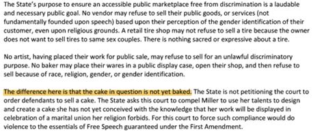 California Judge Rules Against Gay Couple Says Cake In Question Is Not Yet Baked