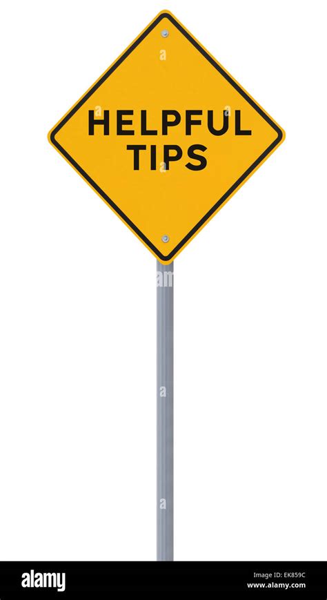 Helpful Tips Stock Photo Alamy