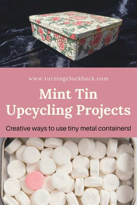 Creative Ways To Reuse Mint Tins Turning The Clock Back