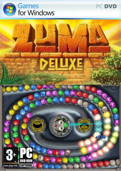 Скачать игру Zuma Deluxe на компьютер бесплатно