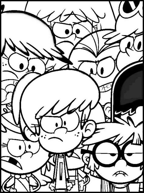 The Loud House Coloring Pages To Download And Print For Free Loud