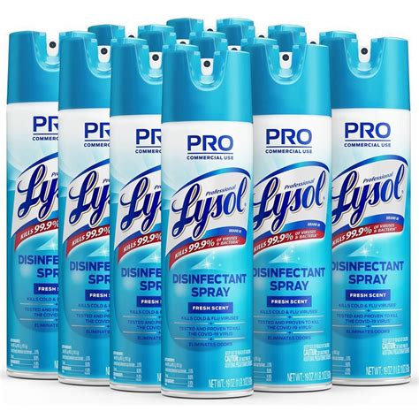 Professional Lysol Disinfectant Spray Office Supply America