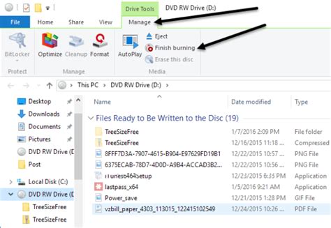 How To Burn Cds Dvds And Blu Ray Discs In Windows
