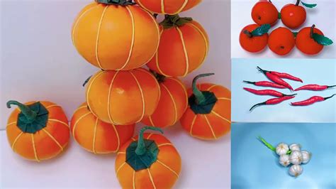 Diy Fake Fruits And Vegetables How To Make Fake Fruit Look Real Red