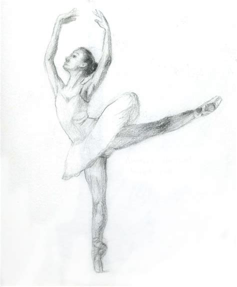 Dancer Ballerina Sketch Drawing Sketches Dancer Drawing