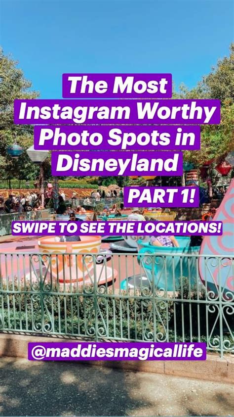 The Most Instagram Worthy Photo Spots In Disneyland Disney World