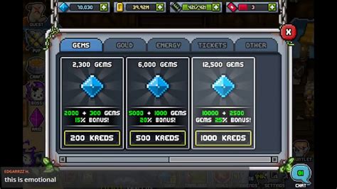 Bit Heroes 1000 Gems Bought Live Get Kong Bonus Gems With Kreds