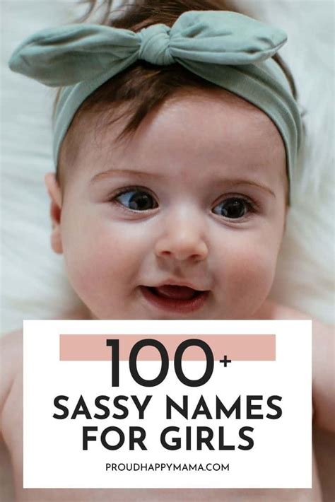 100 Best Sassy Girl Names Unique And Strong