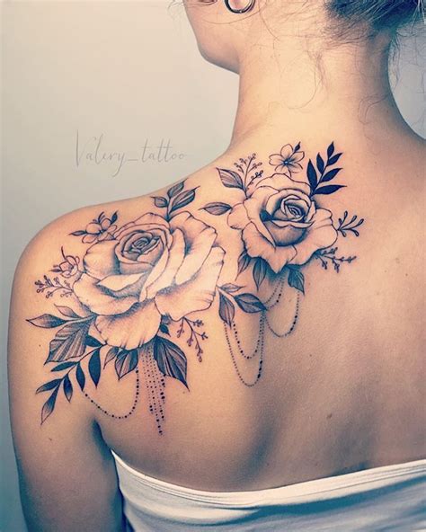 Tattoo De 3h15 Rosestattoo Floraltattoo Shoulder Tattoos For Women Tattoos Shoulder Tattoo