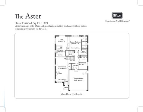 Andover Trails The Aster Floor Plans And Pricing