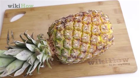 How To Eat A Pineapple 13 Steps With Pictures Wikihow