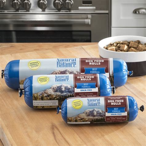 Natural Balance Grain Free Dog Food Rolls Beef Formula Petflow