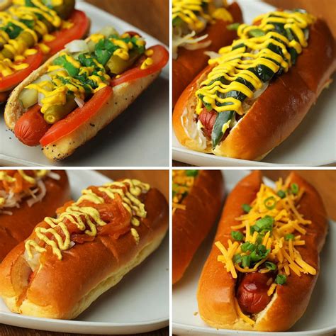 Hot Dogs Across America Recipe By Tasty Dog Recipes Hot Dog Recipes