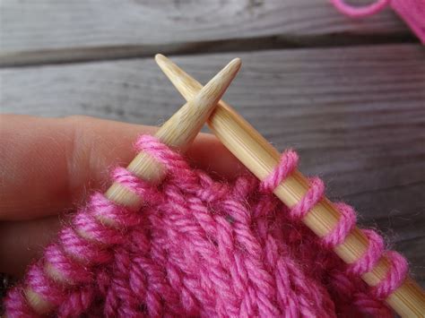 How To Knit Into The Front And Back Of A Stitch Kfb Photo Tutorial