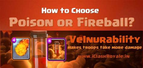 Poison Or Fireball How To Choose The Best Spell Card For Your Deck