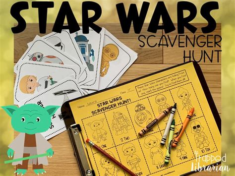 A Star Wars Scavenger Hunt Will Build Excitement In Your Library