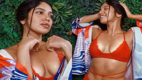 Bhumi Pednekar Bikini Look Bhumi Pednekar Shared The Hottest Pictures Ever Wreaked Havoc In A