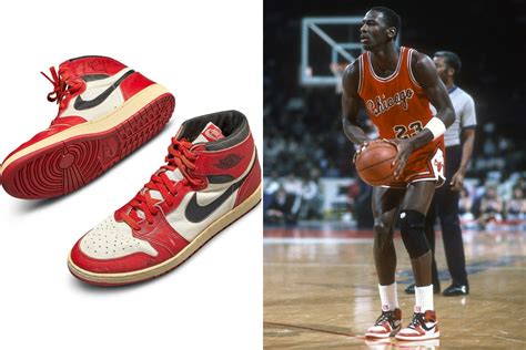 Michael Jordan Game Worn Air Jordans Sell For Record 560000