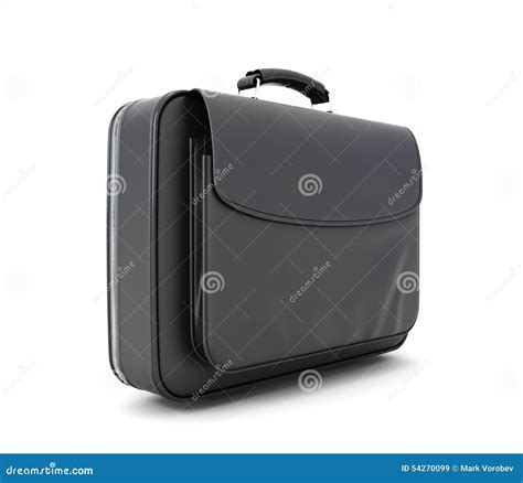 Leather Briefcase For Documents Stock Illustration Illustration Of