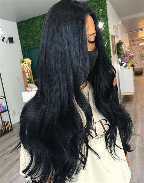 26 Hq Photos Jet Black Hair Color 15 Black Hair Dyes That Completely