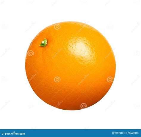 Orange Fruit Isolated Stock Image Image Of Isolated 97573181