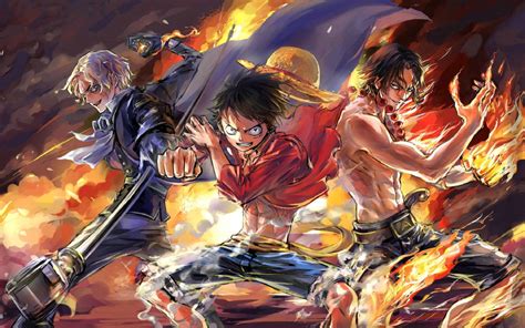 1280x800 Resolution Luffy Ace And Sabo One Piece Team 1280x800