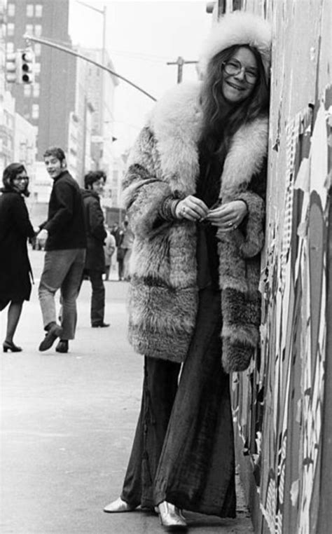 Janis Joplin Outside Of The Hotel Chelsea New York City March 1969