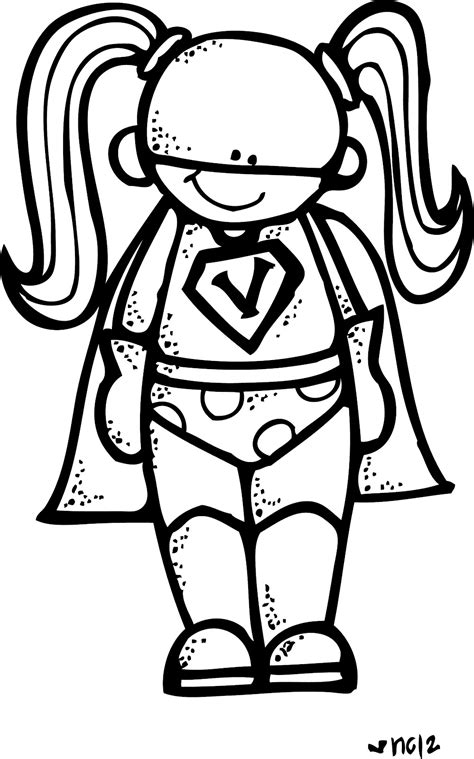 Superhero Clipart Black And White Free Download On Clipartmag
