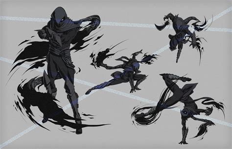 Kage Kiyoshi Aka Shadow Fantasy Character Design Concept Art