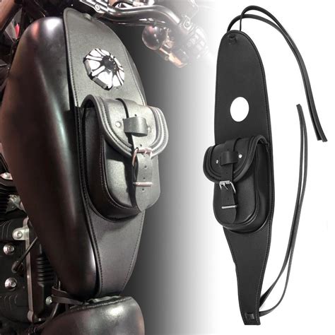 These bags are important for motorcyclists. Motorcycle Gas Fuel Tank Leather Bag Dash Console Center ...