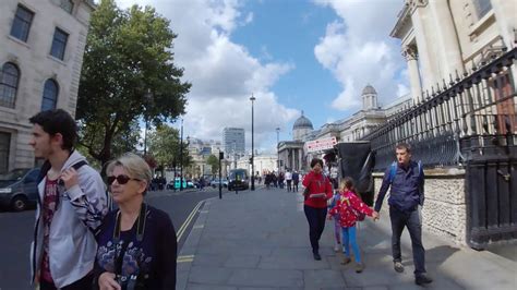 Walking Video Of Duncannon Street London Youtube