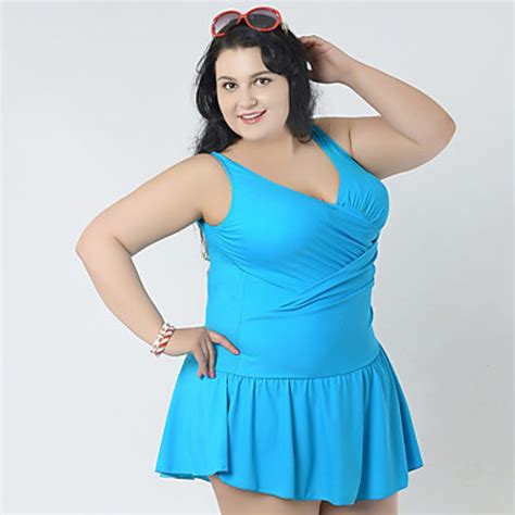 2015 Summer Dress One Piece Swimsuits Australia Big Women Extra Large