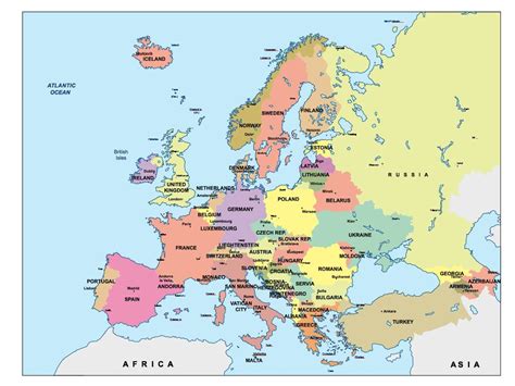 mapa politico de portugal en espanol mapa politico de europa europa images