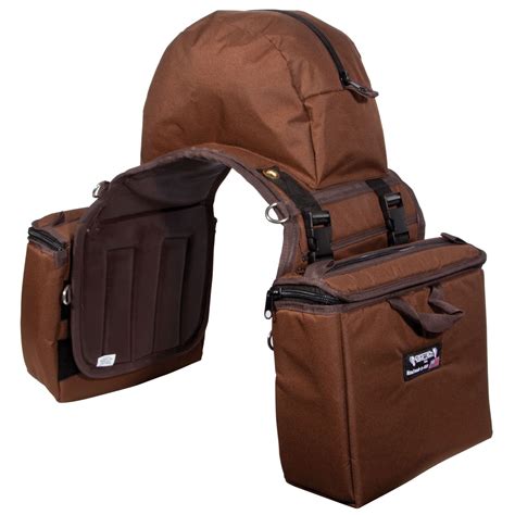 Equi Tech Stay Put Insulated Saddle Bag Large In Western At Schneider