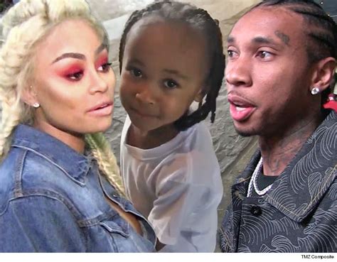 Blac Chyna Tyga Are Cool Again But Only For King Cairos Sake