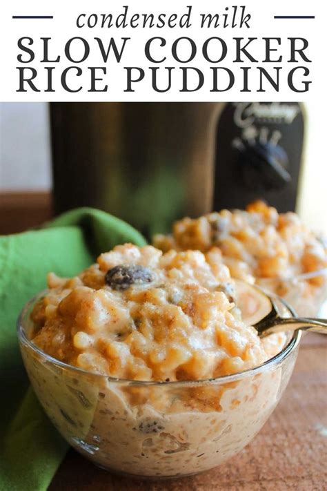 This Creamy Slow Cooker Rice Pudding Has The Goodness Of Sweetened