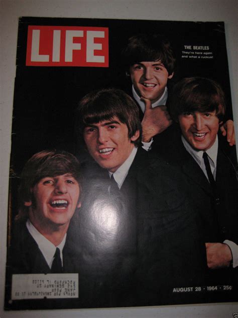 1964 Life Magazine The Beatles August 28 1964 Complete Beatles