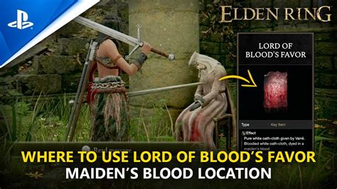 Elden Ring Where To Use Lord Of Bloods Favor White Mask Varré