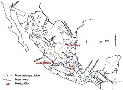 Mexicos Rivers Geo Mexico The Geography Of Mexico